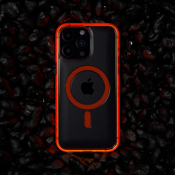 Apple iPhone 14 Pro オレンジ Apple iPhone 14 Pro Max Leather Case with MagSafe - Orange