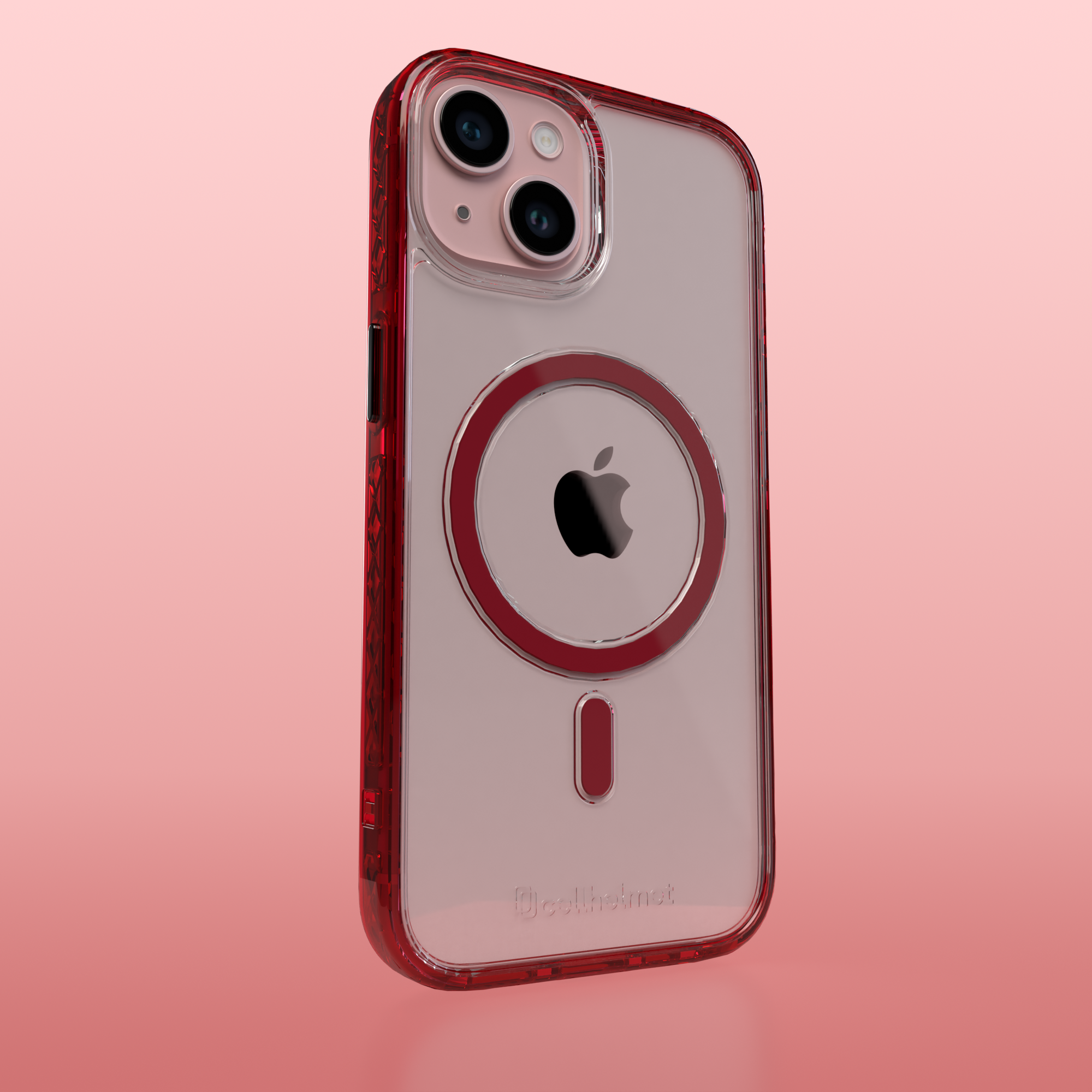 MagSafe® Case for Apple iPhone 15 | Scarlet Red | Magnitude Series