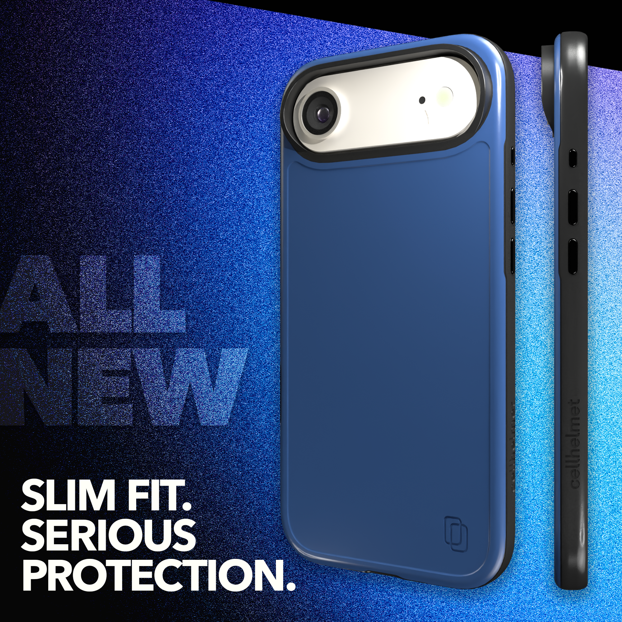 Shock-Absorbent MagSafe® Case for Apple iPhone Air in Bermuda Blue | Fortitude Series