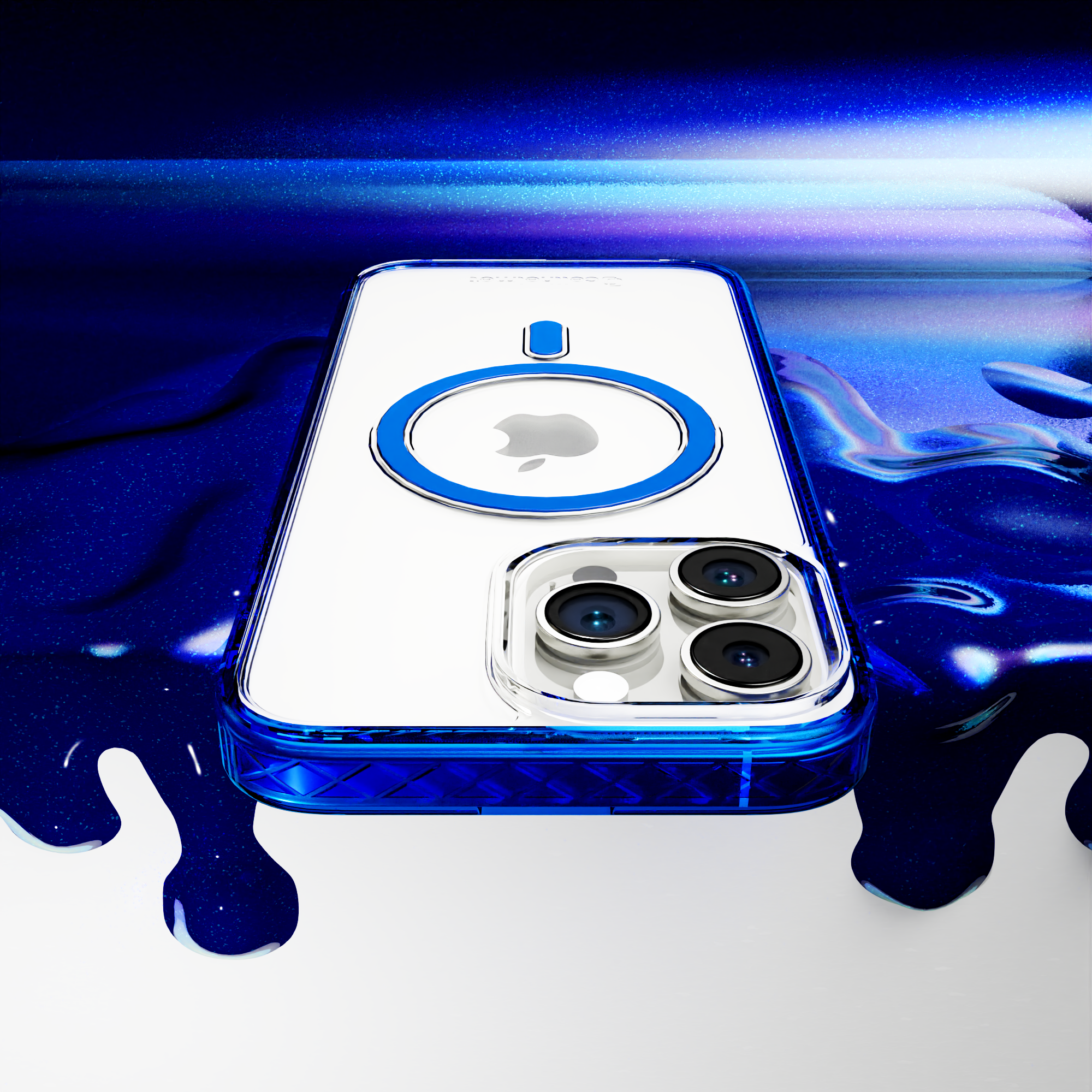 MagSafe® Case for Apple iPhone 15 Pro | Bermuda Blue | Magnitude Series