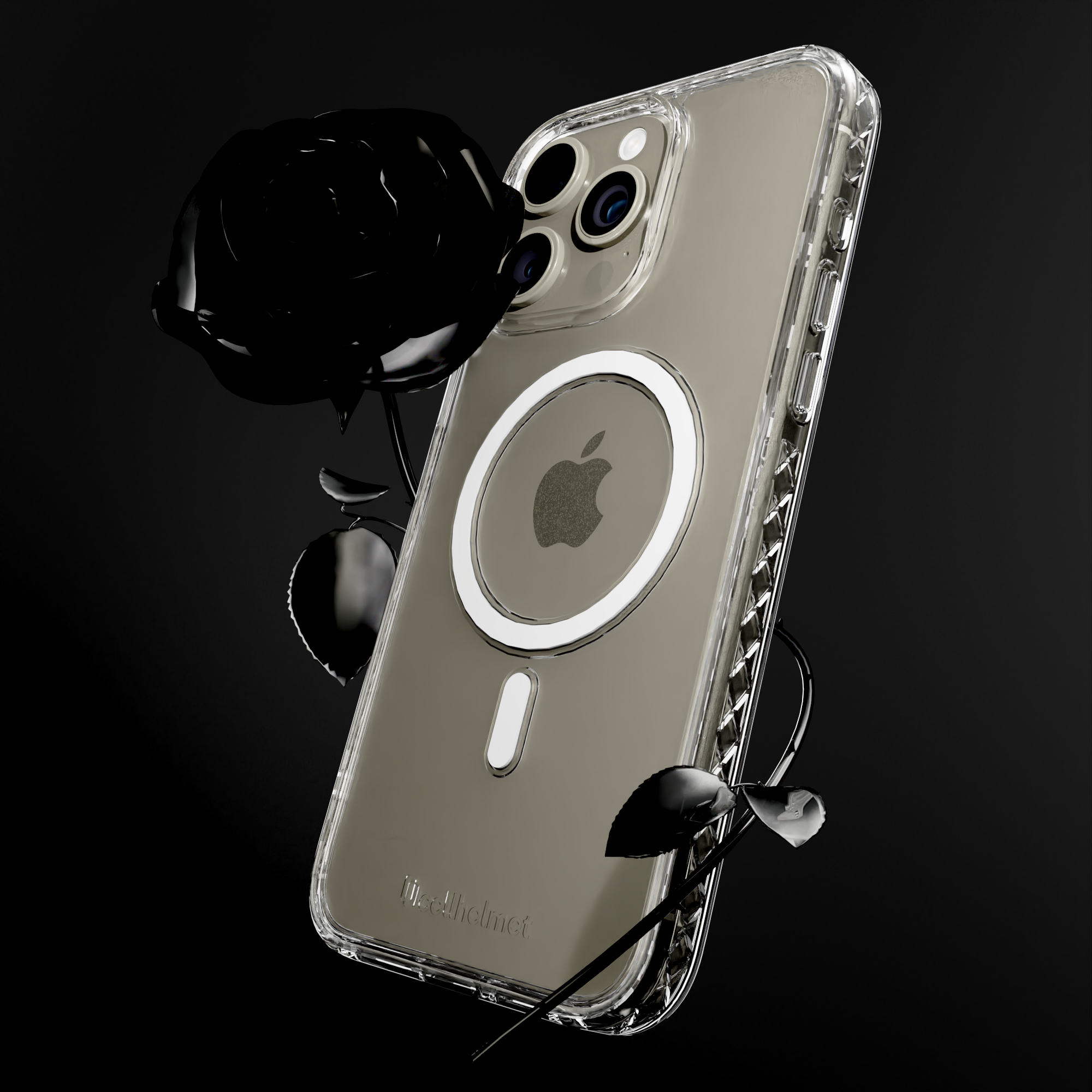 MagSafe® Case for Apple iPhone 15 Pro Max | Crystal Clear | Magnitude Series