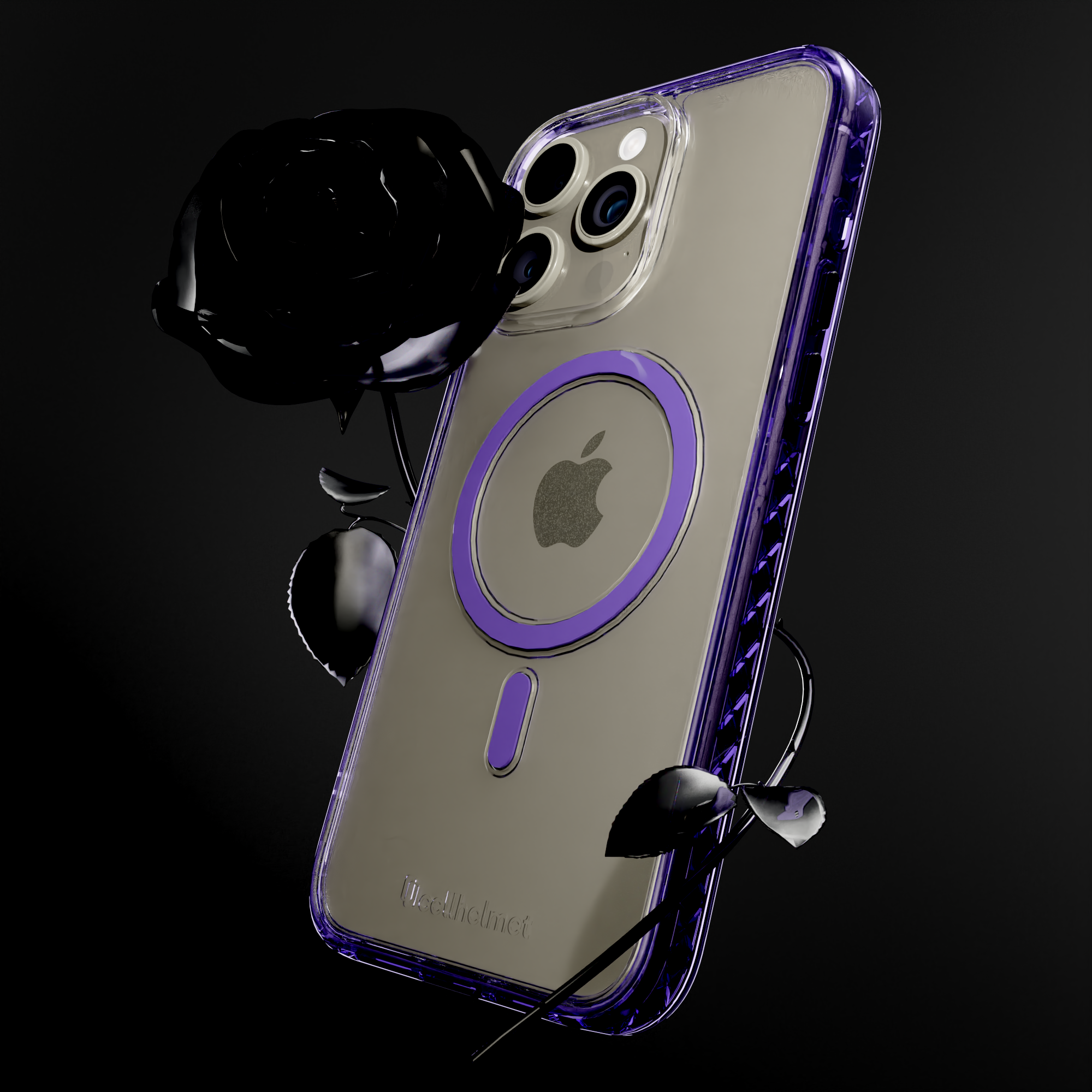 MagSafe® Case for Apple iPhone 15 Plus | Midnight Lilac | Magnitude Series
