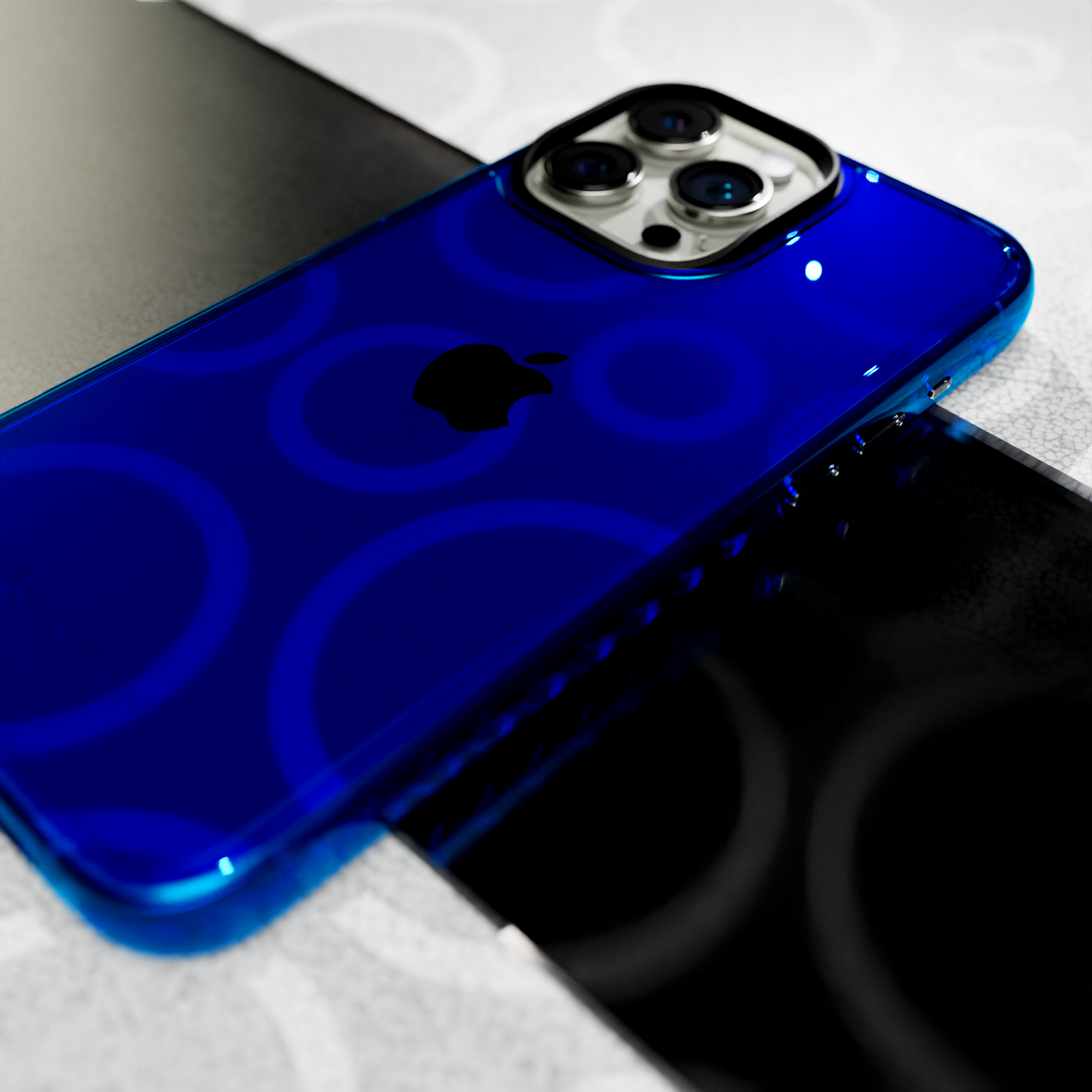 Slim TPU Case for Apple iPhone 15 Pro | Bermuda Blue | Altitude Series