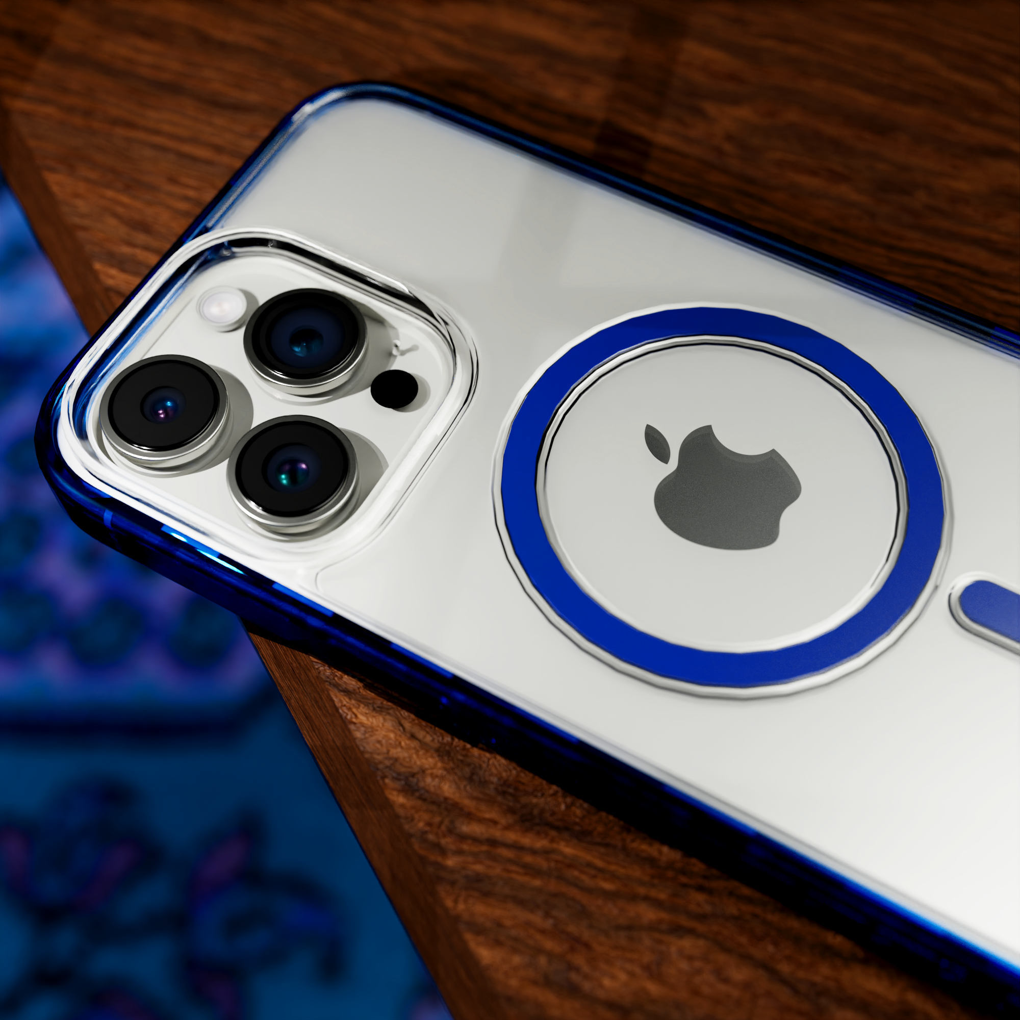 MagSafe® Case for Apple iPhone 15 Pro | Bermuda Blue | Magnitude Series