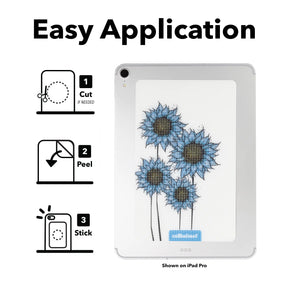tackbacks Blue Sunflower Tablet -  -  - cellhelmet