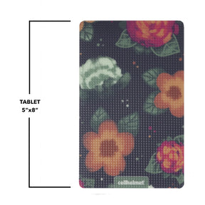 tackbacks Painted Floral Tablet -  -  - cellhelmet