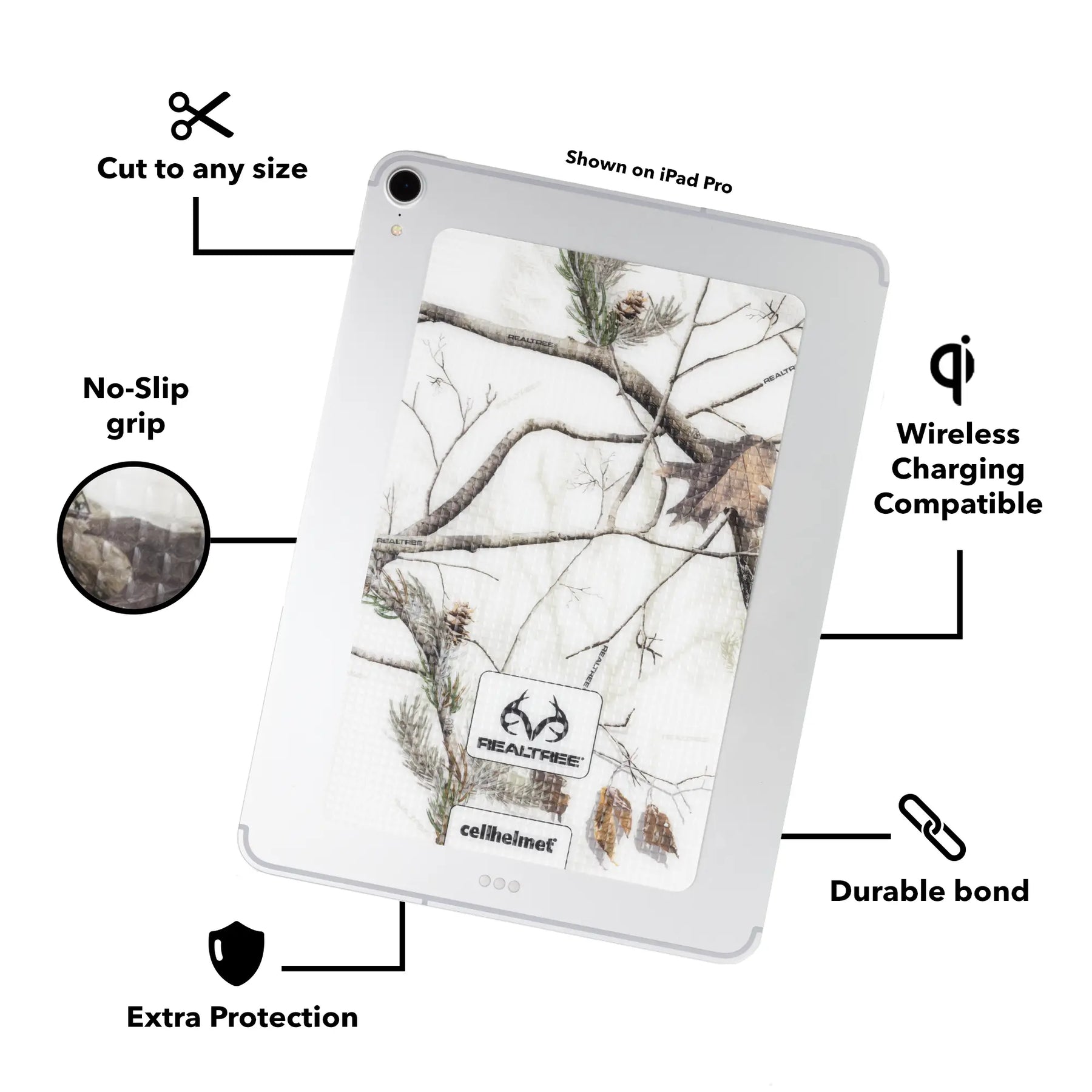 tackbacks Realtree AP Snow Tablet -  -  - cellhelmet