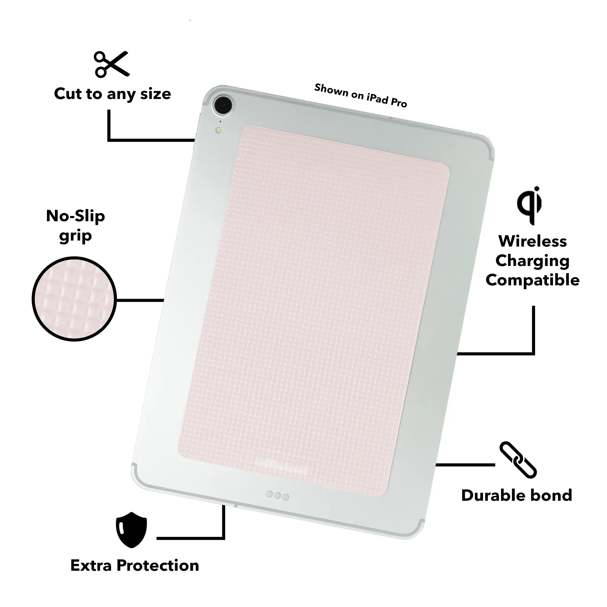 tackbacks Rose Gold Tablet -  -  - cellhelmet