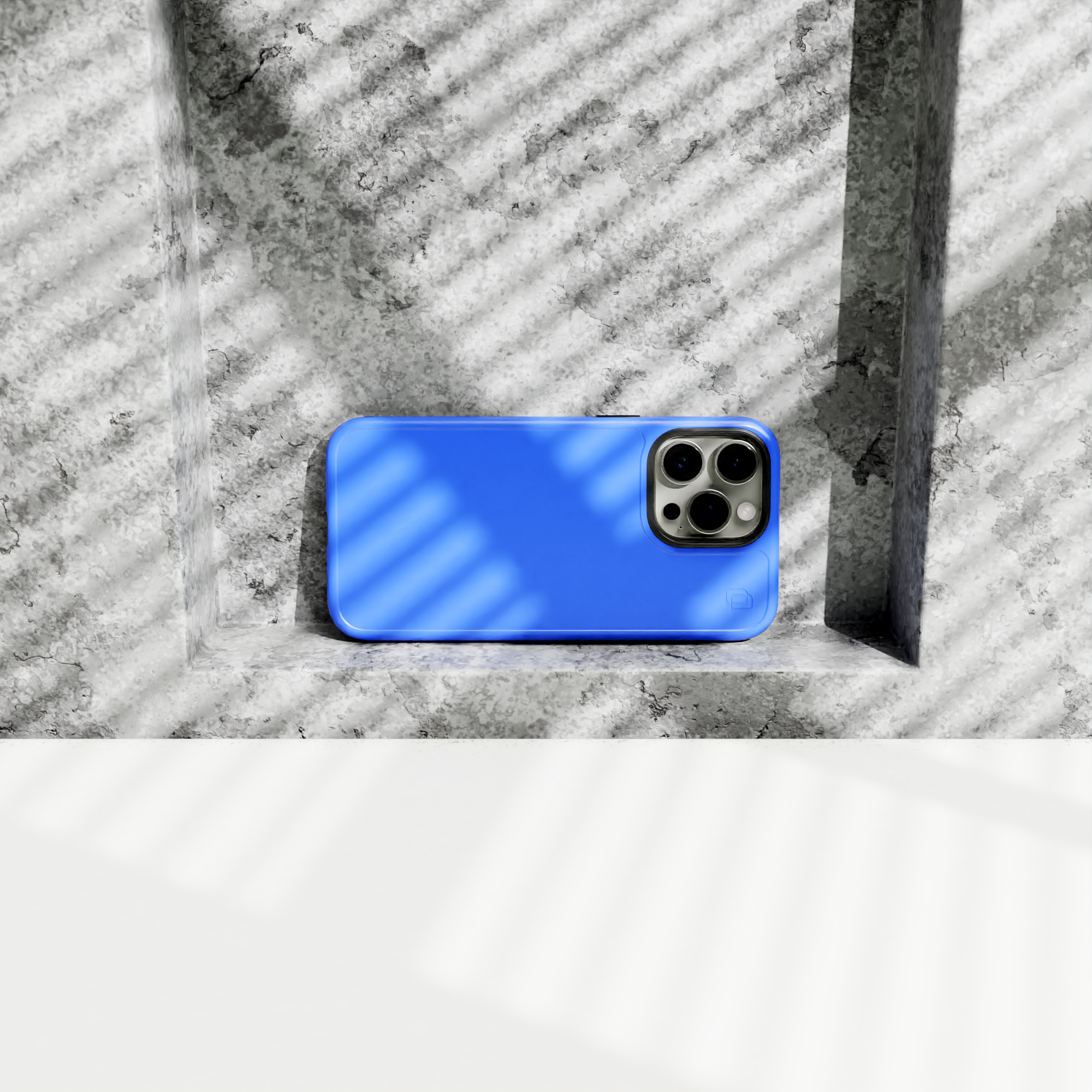 Shock-Absorbent Magsafe® Case for Apple iPhone 15 Plus | Bermuda Blue | Fortitude Series