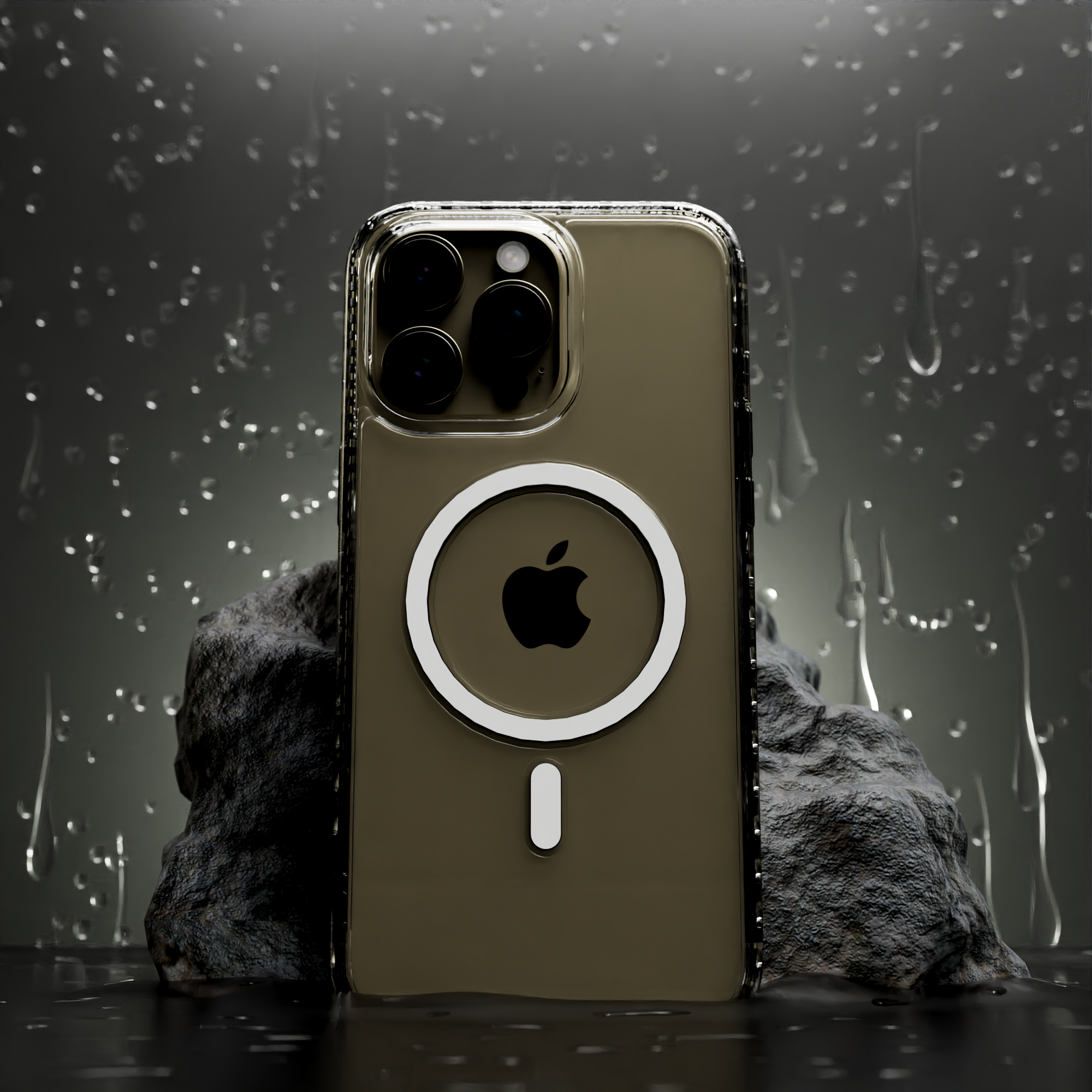 MagSafe® Case for Apple iPhone 15 Pro Max | Crystal Clear | Magnitude Series