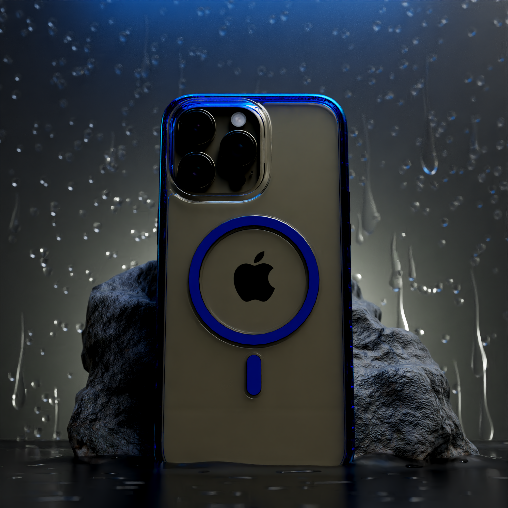 MagSafe® Case for Apple iPhone 15 Pro | Bermuda Blue | Magnitude Series