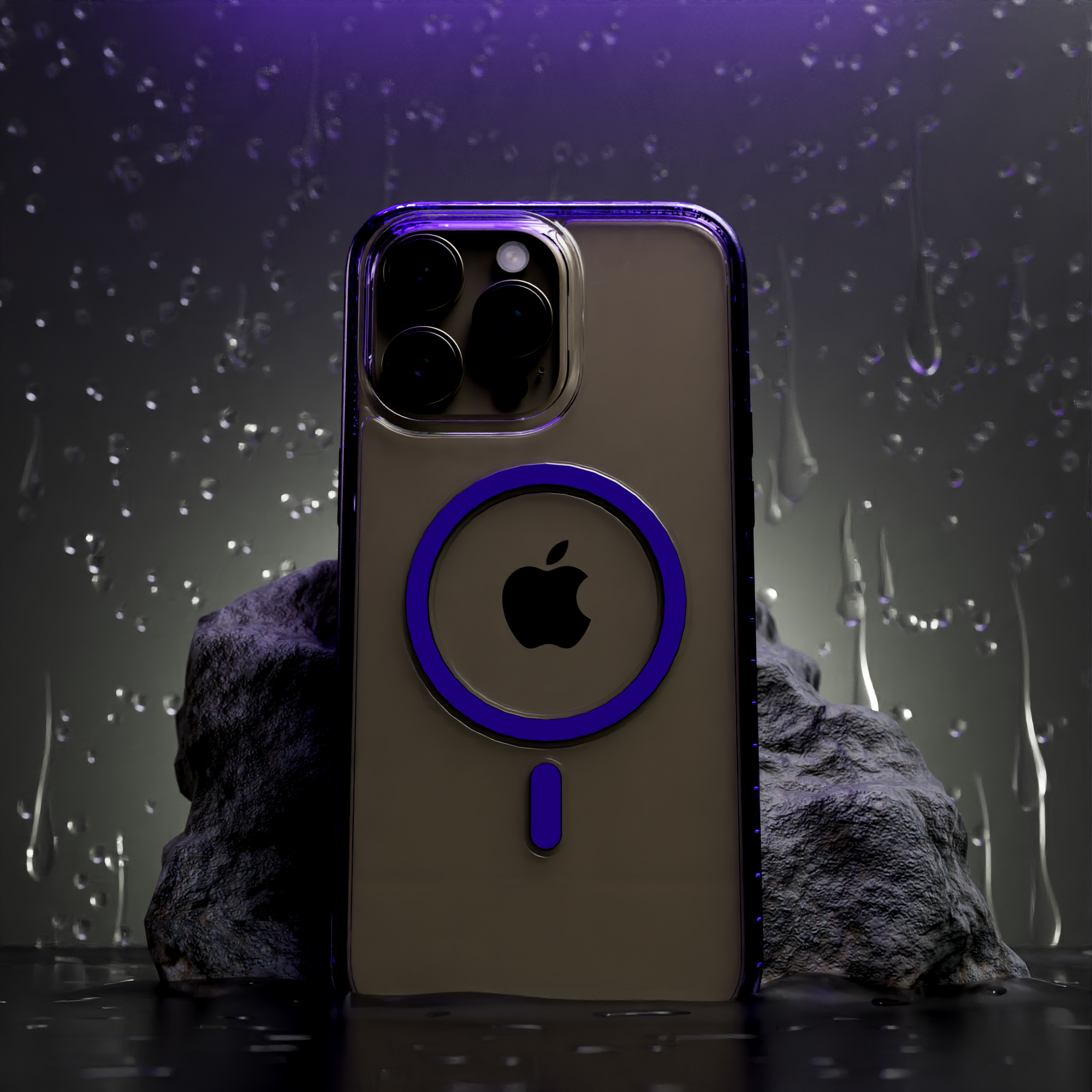 MagSafe® Case for Apple iPhone 15 Plus | Midnight Lilac | Magnitude Series