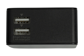 Dual Port Wall Charger for iPhone and Galaxy by cellhelmet